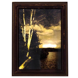 Antique Landscape Tintype Photograph C. 1800s For Sale