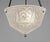 Silver French Art Deco Pendant Light by Daum 1930 France For Sale - Image 8 of 14