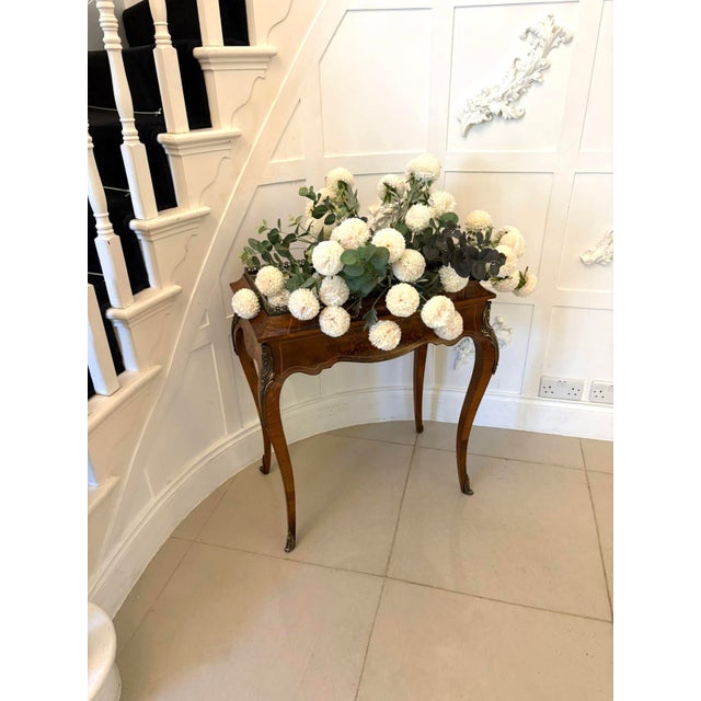 Antique French Walnut Planter Table, 1860 For Sale - Image 3 of 16