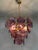 21st Century Italian Tiered Murano Disco Chandelier by Fabio LTD For Sale - Image 9 of 13