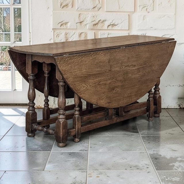 Few forms of English furniture have remained as useful and recognizable as the gateleg table. Developed in England during...