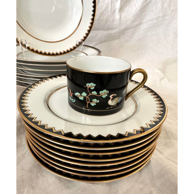 Fitz & Floyd "Taos" Dinnerware Set of 16 For Sale - Image 9 of 9
