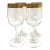 Vintage Cellini Italian Wine Glasses- Set of 4 For Sale