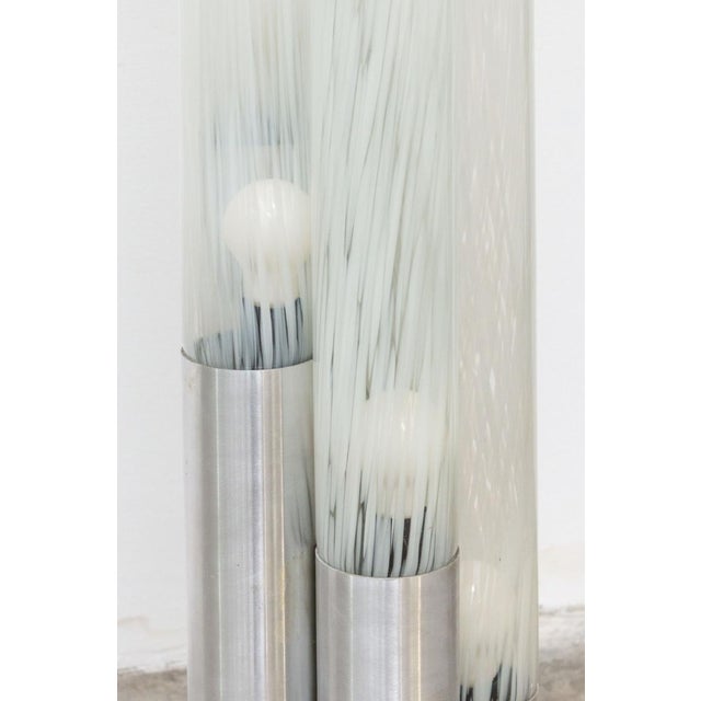 1970s Five-Stem Murano Glass Floor Lamp, Italy For Sale - Image 5 of 12