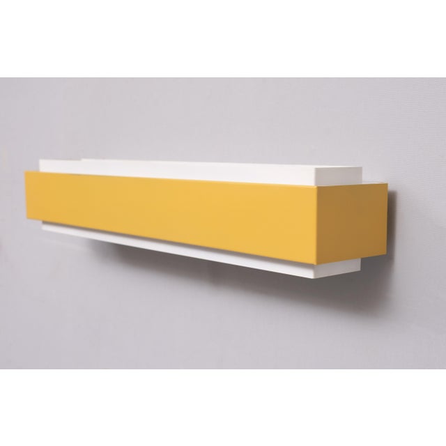 Rectangular Fluorescent Wall Lamp in Metal from Philips, 1960s For Sale - Image 6 of 7