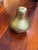 Gold Vintage Hollywood Regency Italian Style Gilt Tole and Crystal Prism Table Lamp - a Pair For Sale - Image 8 of 9