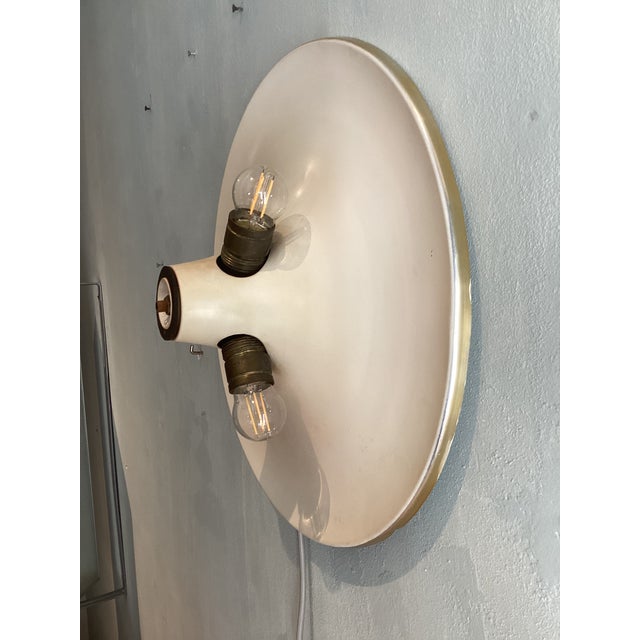 Italian Ceiling or Wall Light, 1950s For Sale - Image 6 of 8