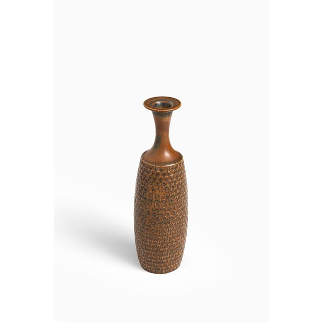 1960s Ceramic Vase by Stig Lindberg for Gustavsberg, 1960s For Sale - Image 5 of 6