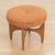 Mid Century Astro Vanity Stool by G Plan in Teak & Orange For Sale In Los Angeles - Image 6 of 8