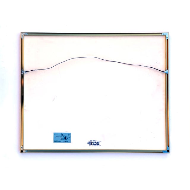 Vintage Watercolor Landscape by Joan Brumley For Sale - Image 4 of 5