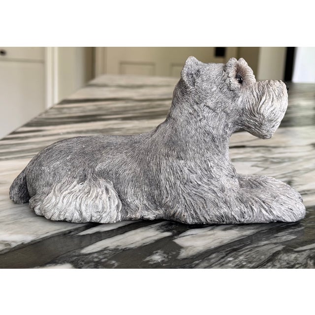 1981 Sandicast Schnauzer Figure For Sale - Image 9 of 15