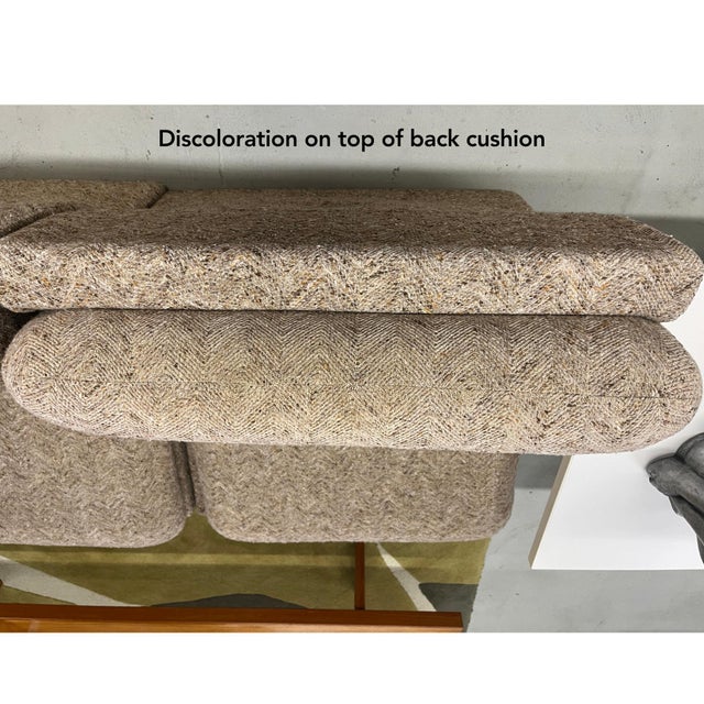 Vladimir Kagan Style 9-Piece Curved Modular Sofa Sectional For Sale - Image 16 of 18