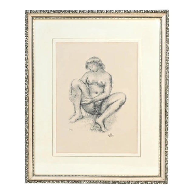 1930s Maillol, Aristide Nude Lithograph From Dialogues De Courtisanes, Signed Numbered For Sale