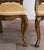Brown Set of 12 Karges Louis XV Carved Dining Chairs in Napoleonic Bee Silk, 1960's For Sale - Image 8 of 14