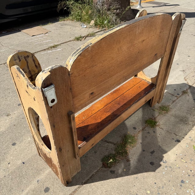 Antique Italian Floral Wooden Shelving For Sale - Image 9 of 13