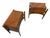 William Hinn Mid-Century Swedish Modern William Hinn Sculptural Walnut Nightstands - Set of 2 For Sale - Image 4 of 9