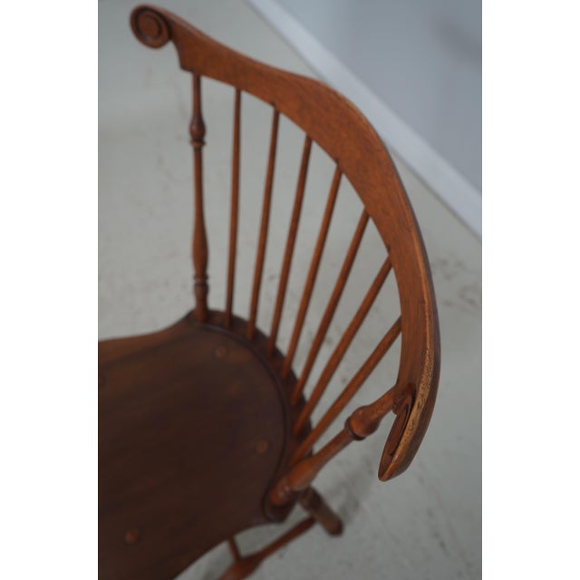 Set of 6 Bench Made Windsor Dining Room Chairs For Sale - Image 15 of 18