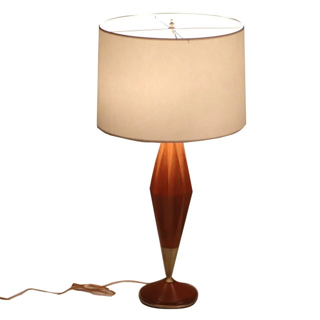 1960 Mid-Century Modern Sculptural Lamp For Sale - Image 4 of 8