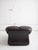 Italian Mid-Century Brown Leather Club Chair For Sale In New York - Image 6 of 15