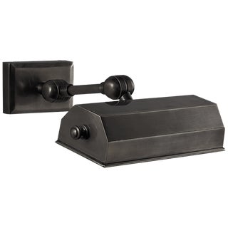 Chapman & Myers for Visual Comfort Signature Dorchester 8" Picture Light in Bronze For Sale