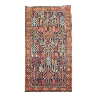 Antique Persian Malayer Willow Tree Rug For Sale