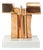 José Luis Sanchez, Abstract Sculpture, 1970s, Bronze and Plastic For Sale