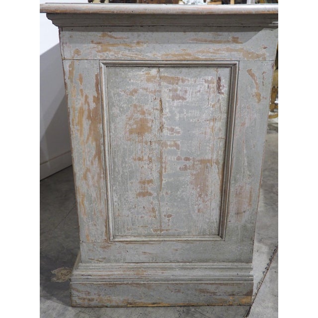 Antique Italian Painted 2-Door Credenza From Tuscany, 19th Century For Sale - Image 10 of 16