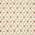 Schumacher Claremont Embroidery Fabric in Crimson For Sale