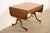 Baker Furniture Company Baker Furniture Regency Inlaid Yew Wood Writing Desk or Console Table, Circa 1980s For Sale - Image 4 of 17