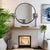 Metal Bellfore Beaded Round Mirror For Sale - Image 7 of 9