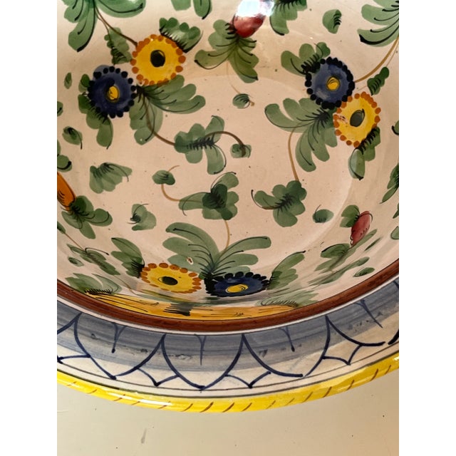 Antique Hand Thrown Italian Bowl For Sale - Image 9 of 12