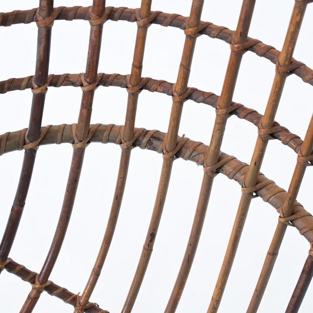 Pendant Egg Chair in Rattan For Sale - Image 18 of 18