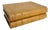 Antique French Gilt Leather-Bound Book Box For Sale