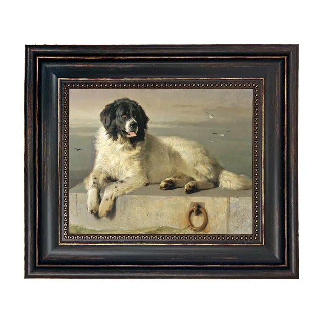 Not Yet Made - Made To Order "A Distinguished Member of the Humane Society" Contemporary Reproduction Print on Canvas After Sir Edwin Landseer, Framed For Sale - Image 5 of 5