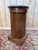 Metal Empire Nightstand with Marble and Gilt Brass For Sale - Image 7 of 9