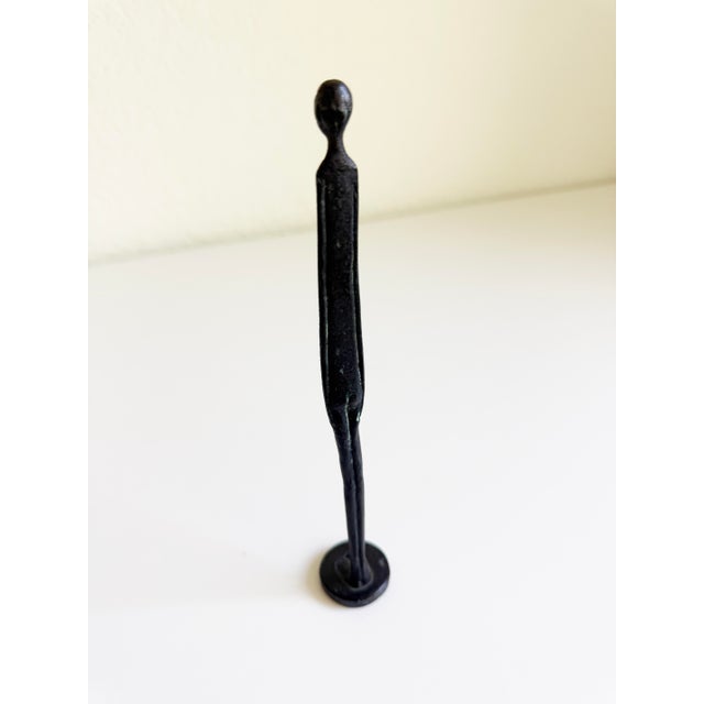 Small Giacometti Style Etruscan Sculpture For Sale In Sacramento - Image 6 of 8