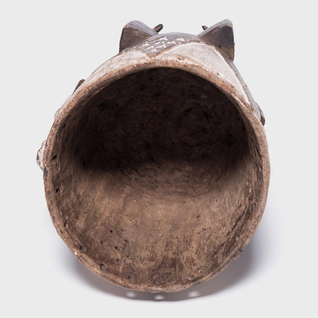 Early 20th Century Gabonese Punu Helmet Mask, C. 1900 For Sale - Image 5 of 8