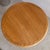 Wood Round Mid-Century Danish Style Warm Wood Dining Table For Sale - Image 7 of 14