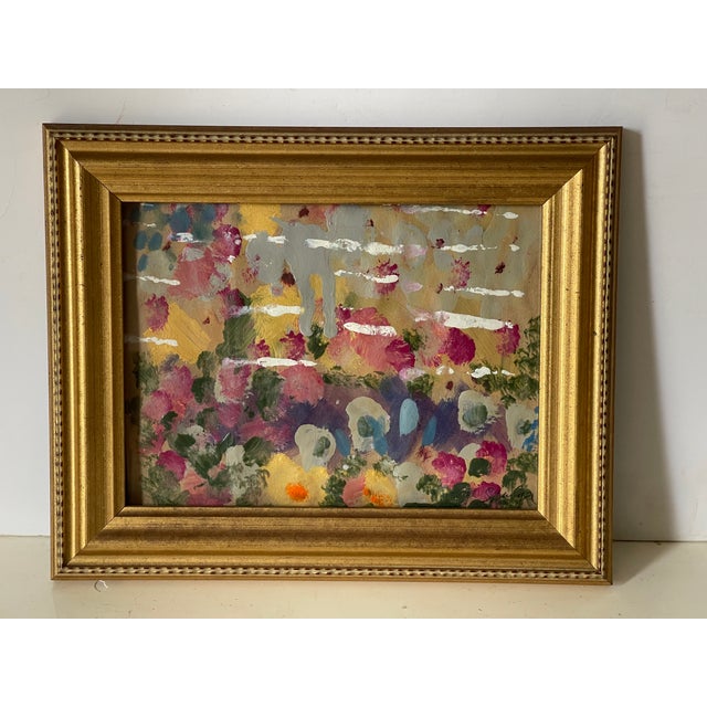 Sculpture Materials Abstract Mini Mixed Media Painting Signed For Sale - Image 7 of 7