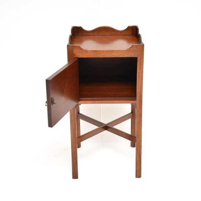 Vintage Georgian Cabinet on Legs, 1930 For Sale - Image 3 of 11