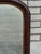 19th Century 19th Century Victorian Walnut, American Made Mirror Original Paint. For Sale - Image 5 of 17