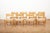 Chair Set in Oak Frame and Woven Seat, Denmark, 1950s, Set of 8 For Sale - Image 3 of 9