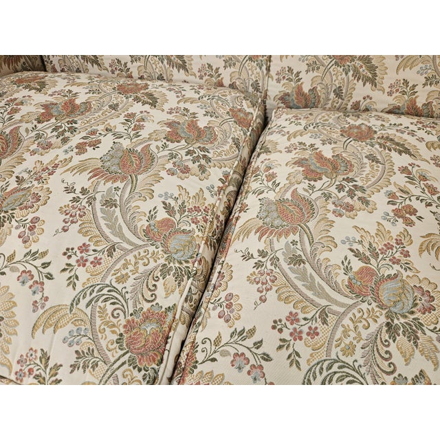 20th Century Italian Baroque Style Sofa in Carved and Gilded Wood For Sale - Image 12 of 18