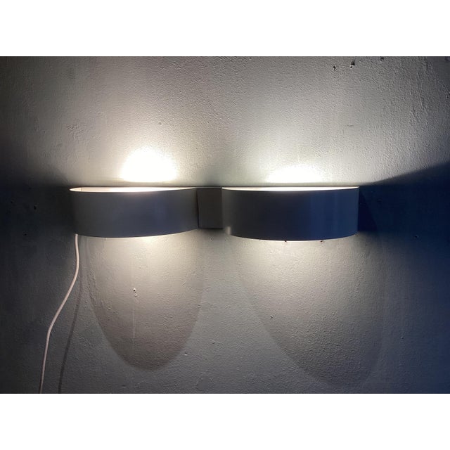 Rare double wall light, made in italy for indoor dutch lighting Company , in italy they were made by Stilnovo, 2 lamp...