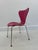 Pink Model 3107 Chair by Arne Jacobsen, 1980s For Sale - Image 8 of 11