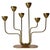 Gunnar Ander 1950s Mid-Century Swedish Brass Candelabra by Gunnar Ander For Sale - Image 4 of 10