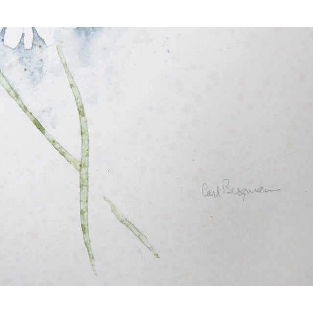 Lilies and Daisies Carl Bergman Swedish (1903–19??) Date: circa 1970 Watercolor on Arches, signed Size: 30 x 23 in. (76.2...