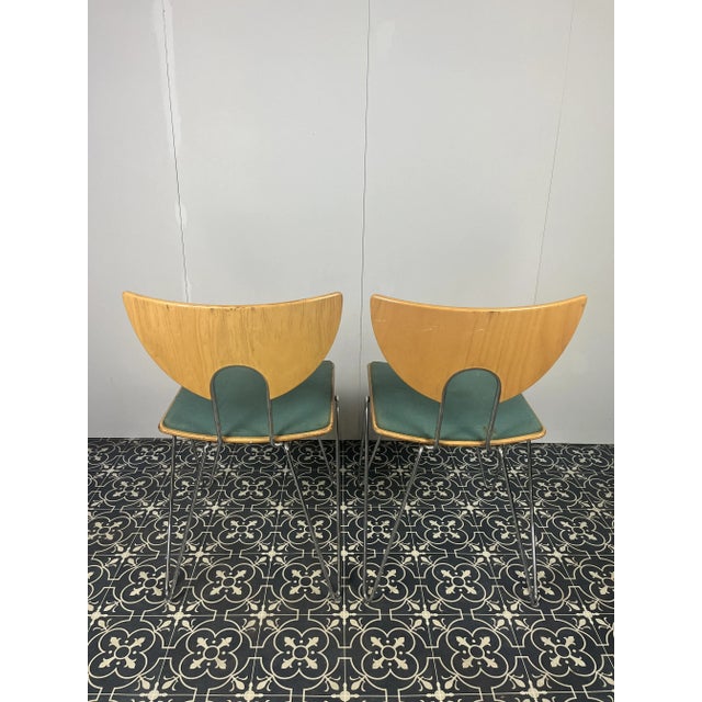 Set of Mikado Dining Chairs by Walter Leeman for Kusch + Co For Sale - Image 6 of 11