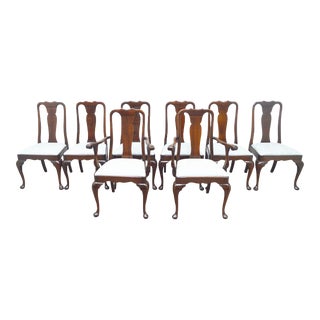 Stickley Mahogany Dining Chairs Set of 8 For Sale