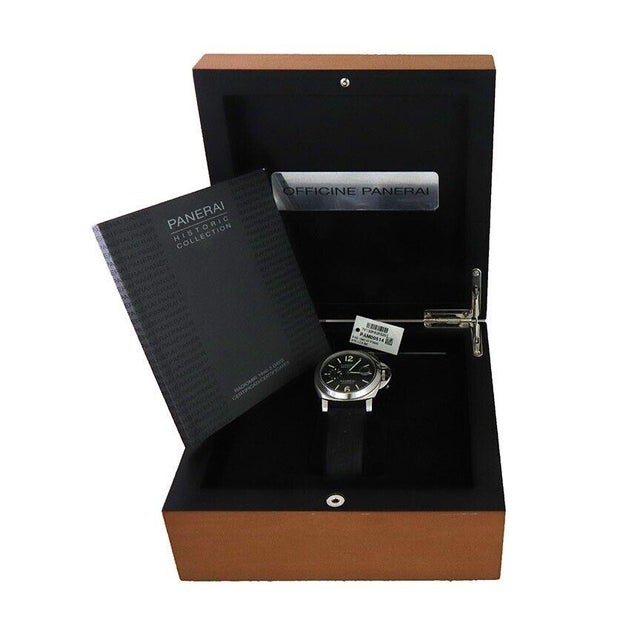 Panerai Luminor Marina Automatic Steel Rubber Band For Sale - Image 9 of 11